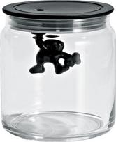 A di Alessi Virtuvinis indas Gianni Achromatics juodos spalvos 700 ml