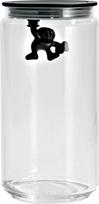 A di Alessi Virtuvinis indas Gianni Achromatics juodos spalvos 1400 ml