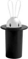 A di Alessi Dantų krapštukų laikiklis Magic Bunny Achromatics