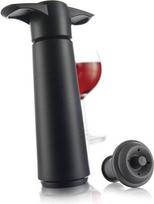Vacu Vin Vakuuminė vyno pompa su kamščiais Wine Saver juodos spalvos