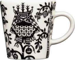 Iittala Espresso puodelis Taika be lėkštutės juodos spalvos