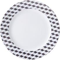 Ćmielów Design Studio Lėkštė Cosmopolitan Mix & Match kubiki 26 cm