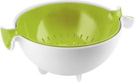 Guzzini Dubuo - kiaurasamtis Spin&Drain Kitchen Active Design žalios spalvos