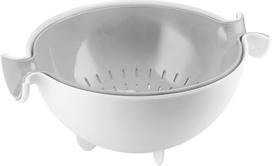 Guzzini Dubuo - kiaurasamtis Spin&Drain Kitchen Active Design pilkos spalvos