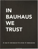 Cinqpoints Plakatas In Bauhaus We Trust