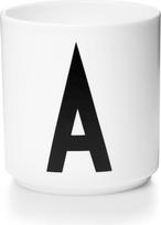 Design Letters Puodelis AJ raidė A porcelianinis