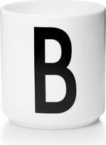 Design Letters Puodelis AJ raidė B porcelianinis