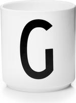 Design Letters Puodelis AJ raidė G porcelianinis