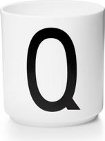 Design Letters Puodelis AJ raidė Q porcelianinis