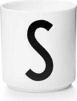 Design Letters Puodelis AJ raidė S porcelianinis