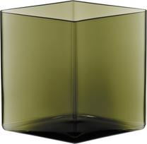 Iittala Vazonas Ruutu samanų žalios spalvos 20,5 x 18 cm