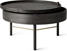 Audo Copenhagen Kavos staliukas Turning Table tamsiai pilkos spalvos
