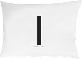 Design Letters Pagalvės užvalkalas Arne Jacobsens Vintage ABC raidė I
