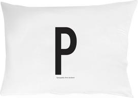 Design Letters Pagalvės užvalkalas Arne Jacobsens Vintage ABC raidė P