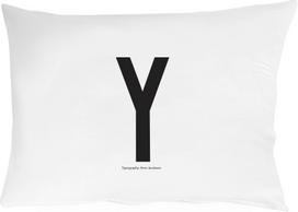 Design Letters Pagalvės užvalkalas Arne Jacobsens Vintage ABC raidė Y