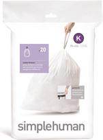 Simplehuman Šiukšlių maišai Simplehuman dydis K 35 - 45 l 20 vnt.
