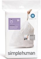 Simplehuman Šiukšlių maišai Simplehuman dydis N 45 - 50 l 20 vnt.