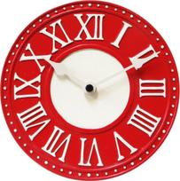 NeXtime Stalo laikrodis London raudonos spalvos