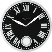 NeXtime Sieninis laikrodis su švytuokle Romana Black