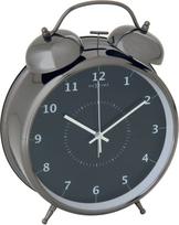 NeXtime Žadintuvas Wake Up juodos spalvos 23 cm