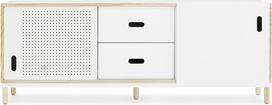 Normann Copenhagen Spintelė Kabino su stalčiais baltos spalvos