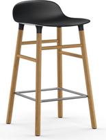 Normann Copenhagen Baro kėdė Form juodojo ąžuolo mediena juodos spalvos 65 cm
