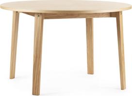 Normann Copenhagen Staliukas Slice Vol. 2 apvalios formos ąžuolas 120 cm