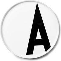 Design Letters Lėkštė AJ raidė A porcelianinis