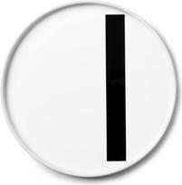 Design Letters Lėkštė AJ raidė I porcelianinis