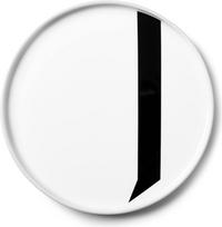 Design Letters Lėkštė AJ raidė J porcelianinis
