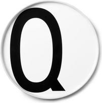Design Letters Lėkštė AJ raidė Q porcelianinis