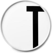Design Letters Lėkštė AJ raidė T porcelianinis