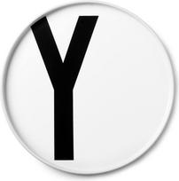Design Letters Lėkštė AJ raidė Y porcelianinis