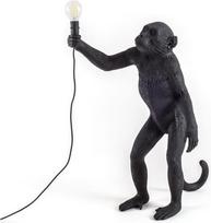 Seletti Stalo lempa Monkey pastatoma juodos spalvos