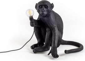 Seletti Stalo lempa Monkey sėdinti juodos spalvos