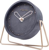 NeXtime Stalo laikrodis Cross Table juodos spalvos