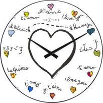 NeXtime Sieninis laikrodis Loving You Dome