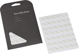 Semikolon Kampiniai lipdukai nuotraukoms Semikolon kreminės spalvos