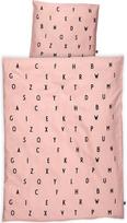 Design Letters Patalynė kūdikiams AJ Vintage ABC Kids rožinės spalvos