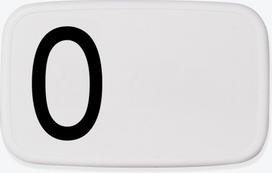 Design Letters Pietų dėžutė AJ raidė O