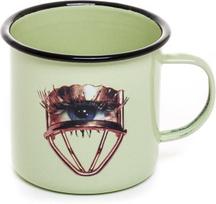 Seletti Puodelis Seletti Wears Toiletpaper Eye emaliuotas