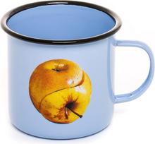 Seletti Puodelis Seletti Wears Toiletpaper Apple emaliuotas