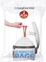Brabantia Šiukšlių maišai Brabantia dydis J 20-25 l 40 vnt.