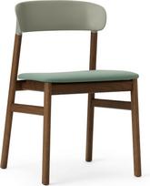 Normann Copenhagen Kėdė Herit tamsus ąžuolas minkšta sėdimoji dalis žalios spalvos