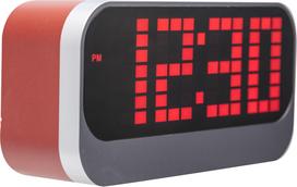 NeXtime Žadintuvas Loud Alarm raudonos spalvos