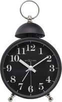 NeXtime Žadintuvas Single Bell juodos spalvos