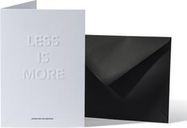Cinqpoints Atvirukas su voku Architects Quotes Less Is More