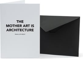 Cinqpoints Atvirukas su voku Architects Quotes The Mother Art