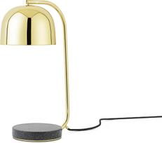 Normann Copenhagen Stalo lempa Grant žalvarinės spalvos