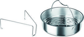 Fissler Perforuotas įdėklas greitpuodžiui su laikikliu Vitavit 18 cm